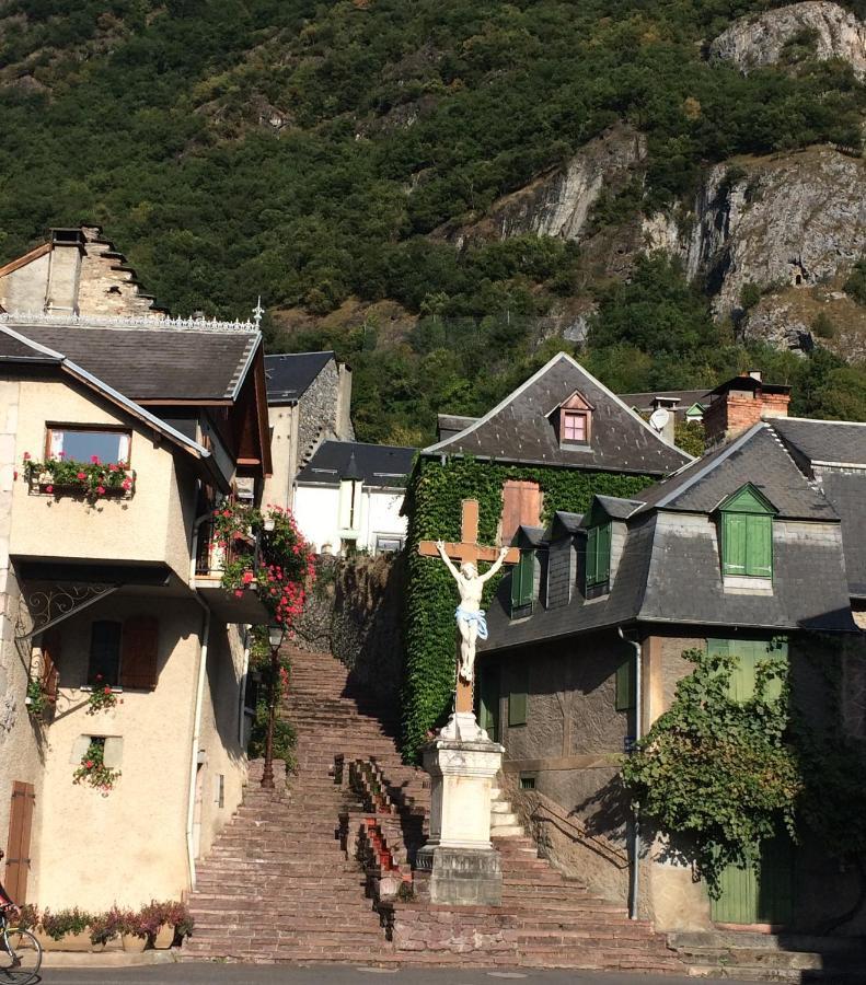 Bed and Breakfast Les Deux Rives Cierp Exterior foto